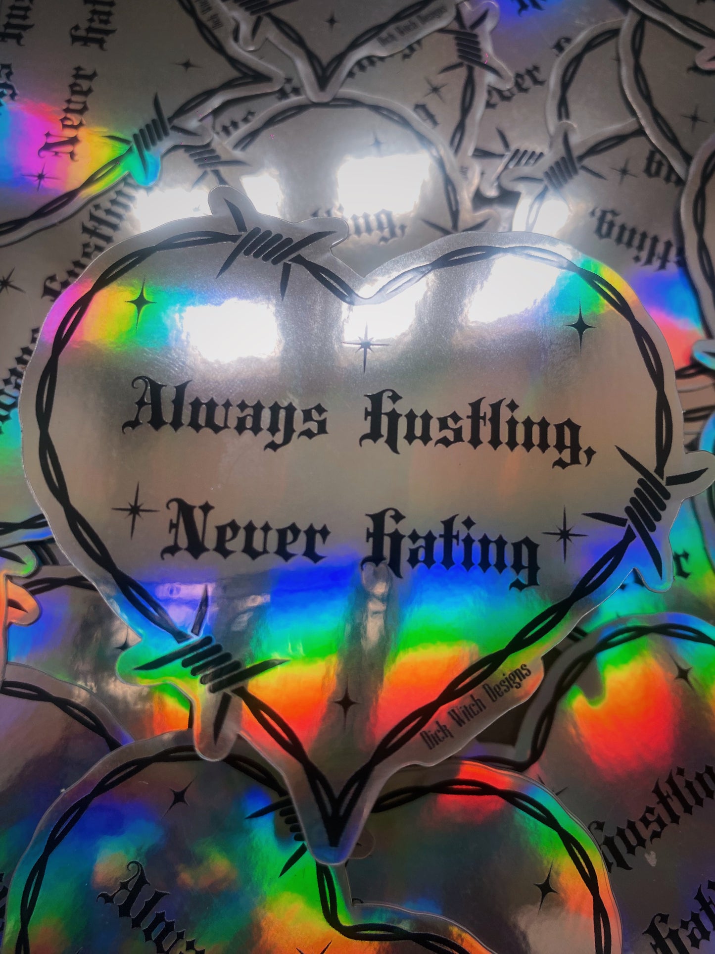 Always Hustling Sticker